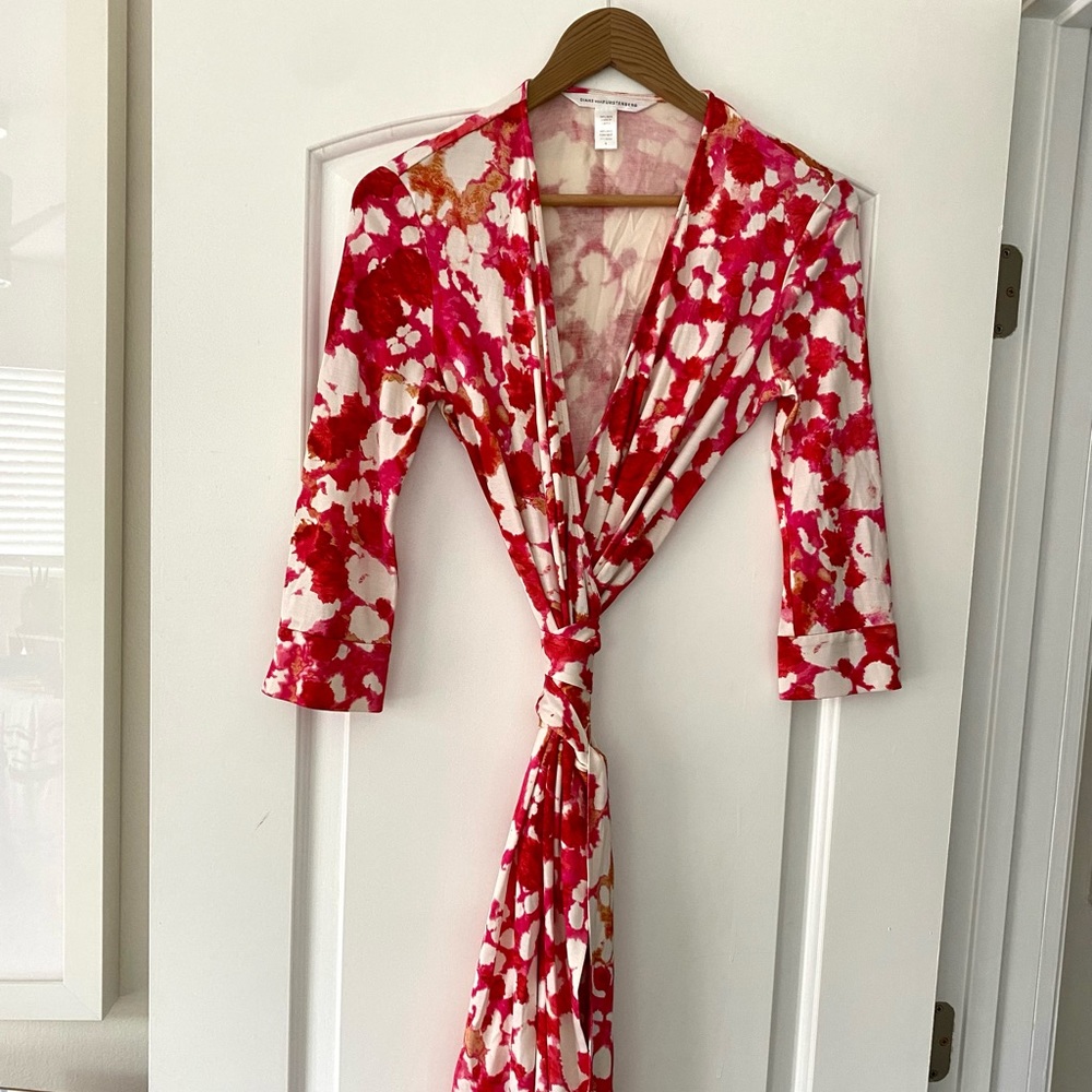 Silk Wrap Dress